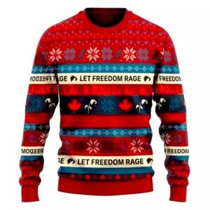 Hulu Let Freedom Rage sweater